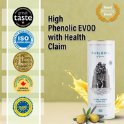 Phileos Ultra Premium Extra Virgin Olive Oil PGI Laconia- 1L tin