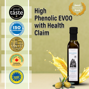 Phileos Ultra Premium Extra Virgin Olive Oil PGI Laconia  - 250ml dark green glass bottle