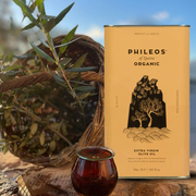 Phileos Ultra Premium Organic Extra Virgin Olive Oil - 3L tin