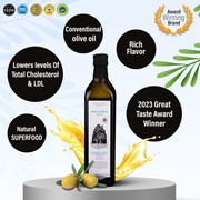 Phileos Ultra Premium Extra Virgin Olive Oil  PGI Laconia- 750ml Marasca dark green glass bottle