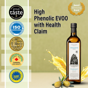 Phileos Premium Extra Virgin Olive Oil PGI Laconia - 1L dark green glass bottle