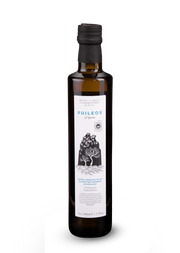 Phileos Premium Extra Virgin Olive Oil PGI Laconia - 500ml Dorica dark green glass bottle